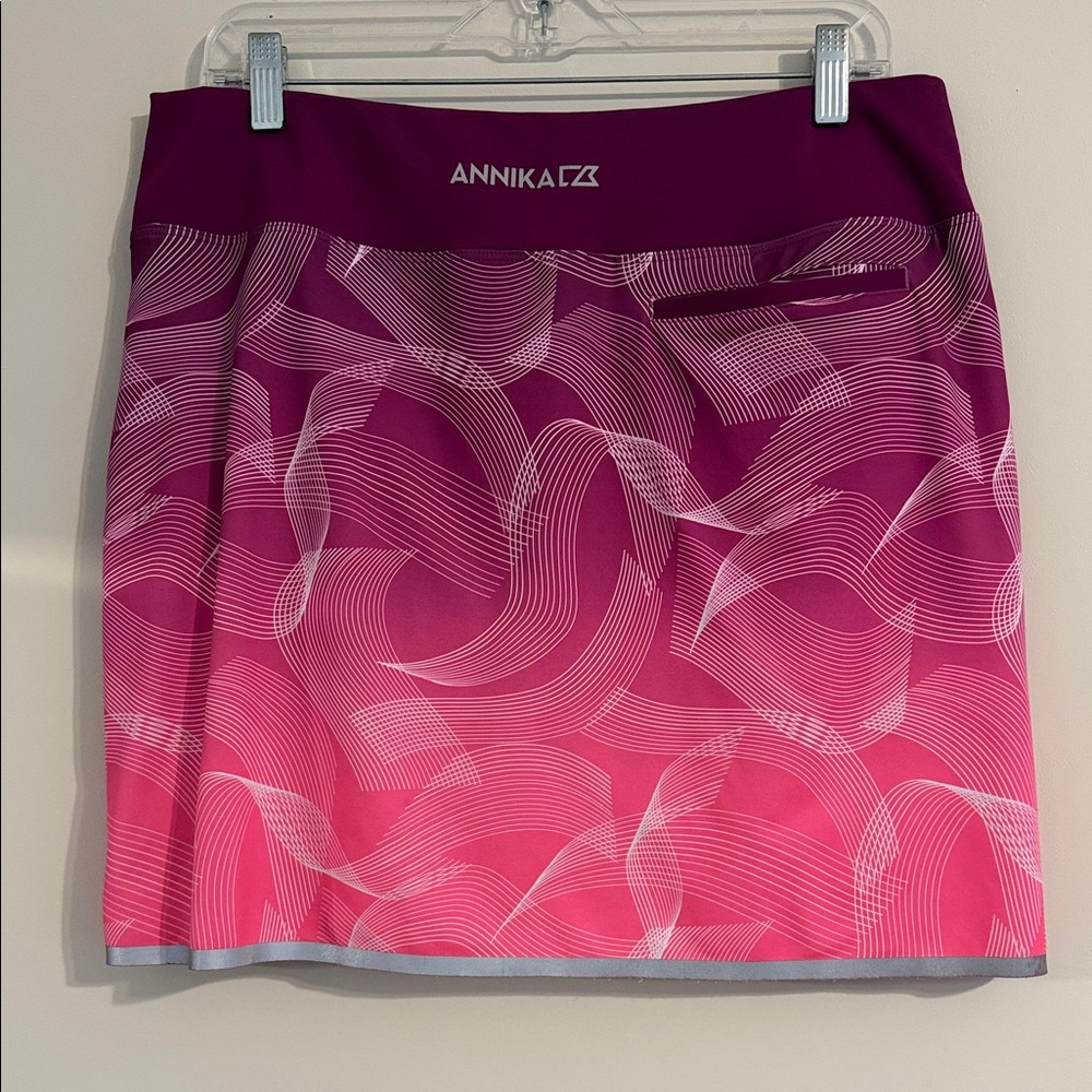Annika Women's Gradient Pink Mini Skort